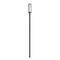 Z-Lite Aura 1 Light Outdoor Post Mounted Fixture, 8in. W x 119.75in. H, Black 5013PHBR-5009P96-BK - alternate 1